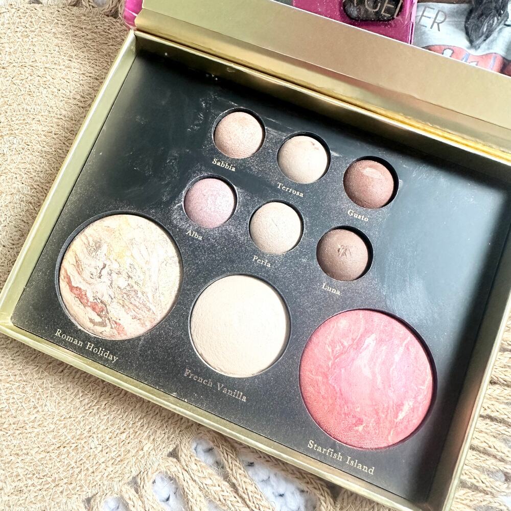 Laura Geller Pink Gold The Best of The Best Tuscan Dreams Palette Swatched - Picture 5 of 7